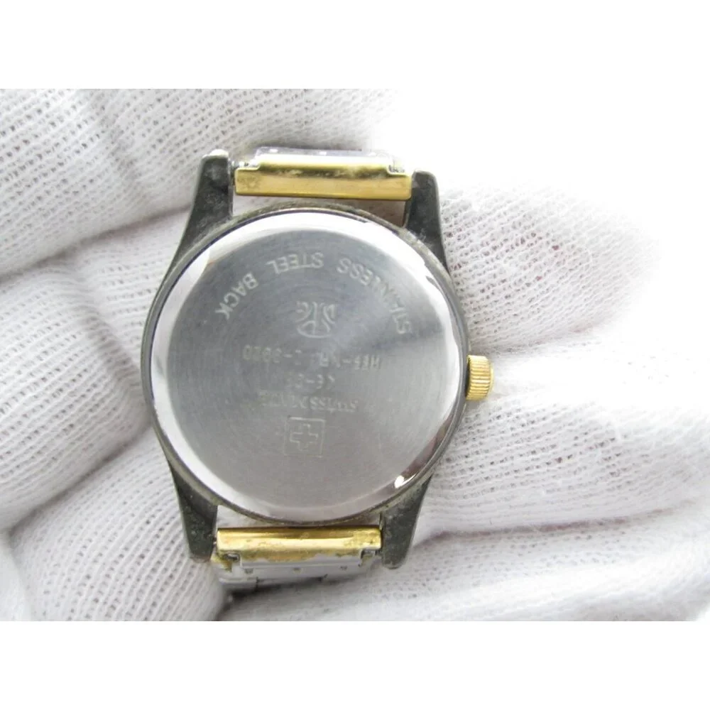 Vtg Women Regalle Swiss Quartz WR Analog‎ 24mm Round Watch (H781) 